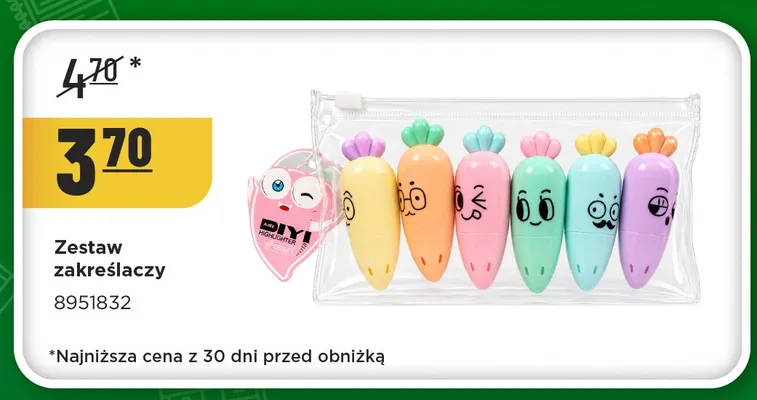 Zestaw zakreślaczy MR.D.I.Y. promocja w MR. DIY