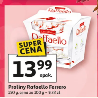 Praliny Raffaello Ferrero promocja w Auchan