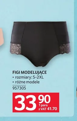 Figi damskie modelujące promocja w Selgros