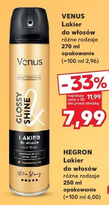 Lakier do włosów różne rodzaje promocja w Kaufland