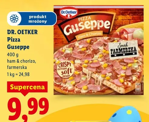 Pizza Guseppe ham & chorizo promocja w Lidl