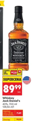 Whiskey Jack Daniel's promocja w Biedronka