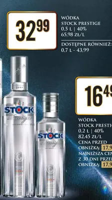 Wódka Prestige promocja w Dino
