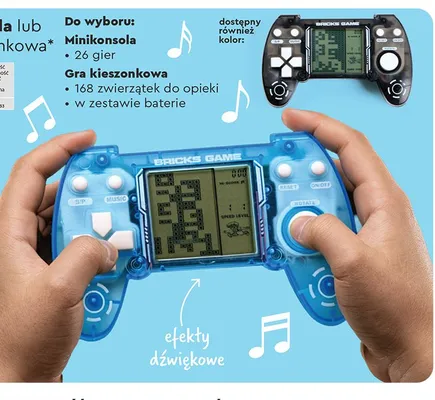 Minikonsola promocja w Biedronka