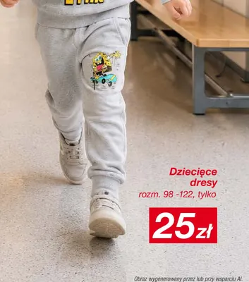 Dresy dziecięce SpongeBob rozm. 98-122 promocja w KiK