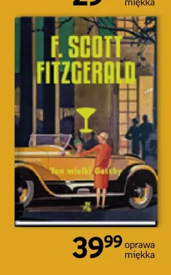 Książka Ten wielki Gatsby F. Scott Fitzgerald promocja w Empik