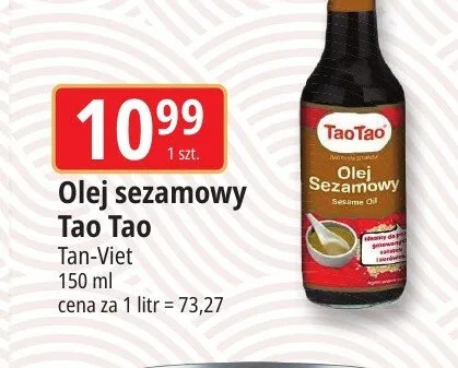 Olej sezamowy Tao Tao promocja w Leclerc