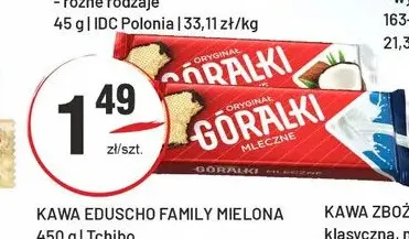 Wafle Góralki mleczne promocja w Sedal