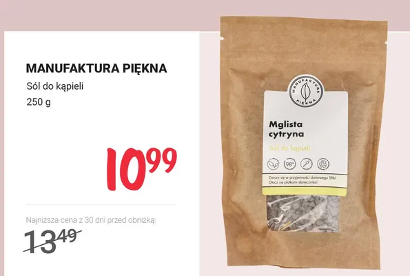 Sól do kąpieli promocja w Rossmann
