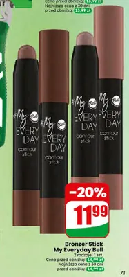 Bronzer Stick Bell My Everyday promocja w Dino