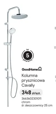 Kolumna prysznicowa GoodHome Cavally promocja w Castorama