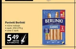 Parówki Berlinki promocja w Makro