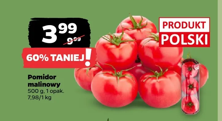 Pomidor malinowy promocja w Netto