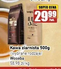 Kawa ziarnista Woseba promocja w API Market