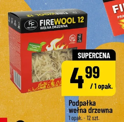 Podpałka wełna drzewna POLOmarket promocja w POLOmarket