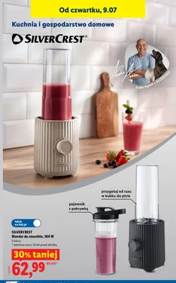 Blender do smoothie Silvercrest promocja w Lidl