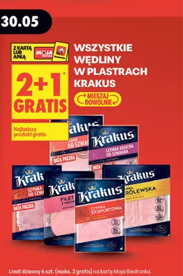Filet z indyka Krakus promocja w Biedronka