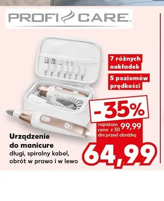 Urządzenie do manicure PROFI CARE promocja w Kaufland