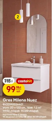 Gres Milena Nuez promocja w Castorama