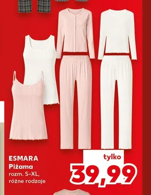 Piżama Esmara promocja w Kaufland