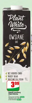 Napój owsiany Plant White promocja w Dino