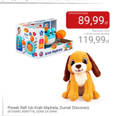 Krab Mądrala Dumel Discovery promocja w Smyk