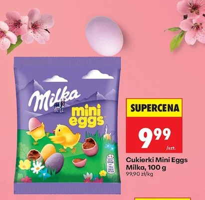 Cukierki Mini Eggs promocja w Biedronka