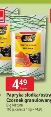 Papryka ostra mielona Big Nature promocja w Leclerc