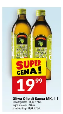 Oliwa Olio di Sansa MK promocja w Twój Market