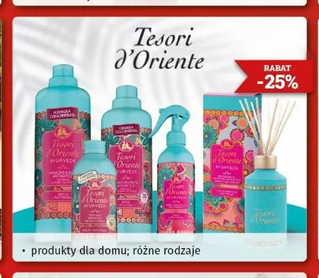 Produkty dla domu Tesori d'Oriente promocja w Drogeria Kosmyk