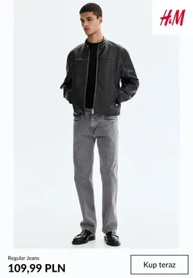 Regular Jeans H & M promocja w H&M
