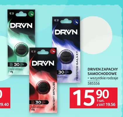Zapach samochodowy Driven promocja w Selgros