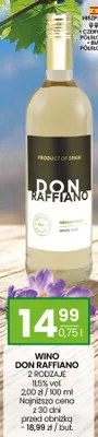 Wino Don Raffiano promocja w Twój Market