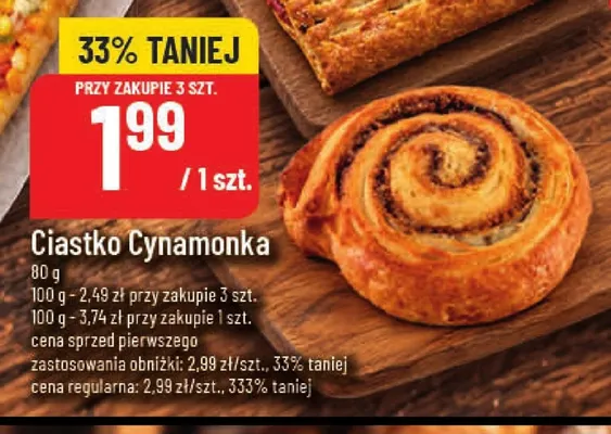 Ciastko Cynamonka promocja w POLOmarket