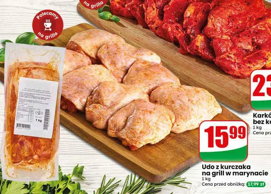 Udo z kurczaka na grill w marynacie Rydzyna promocja w Dino