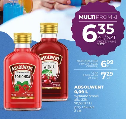 Wódka Absolwent Wiśnia promocja w Duży Ben