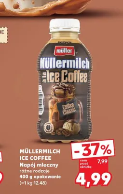 Napój mleczny Müllermilch Ice Coffee Coffee Classic promocja w Kaufland