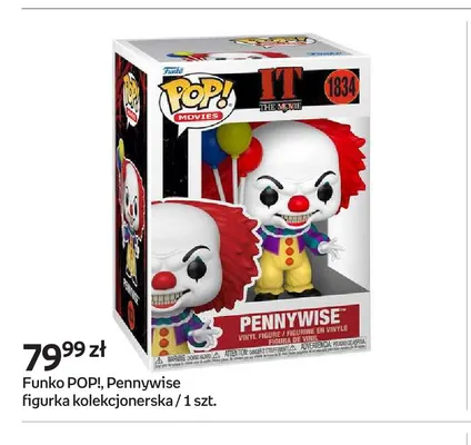 Figurka kolekcjonerska Funko POP! Pennywise promocja w Empik
