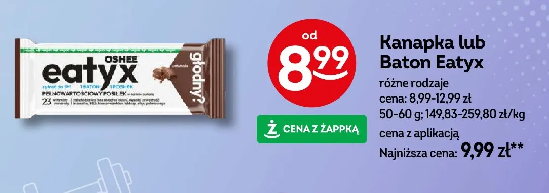 Kanapka Eatyx promocja w Żabka