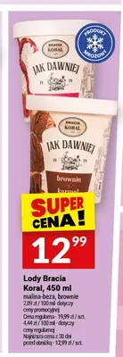 Lody Bracia Koral karmel promocja w Twój Market