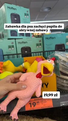 Zabawka winylowa dla psa Active Pets promocja w Biedronka