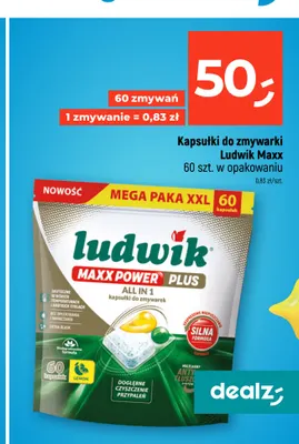 Kapsułki do zmywarki Ludwik Maxx promocja w Dealz