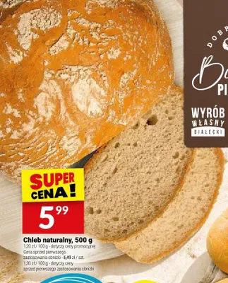 Chleb naturalny Białecki promocja w Twój Market