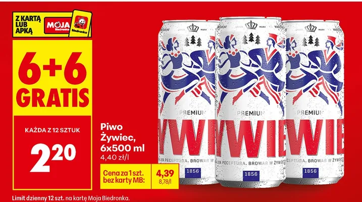 Piwo Żywiec promocja w Biedronka