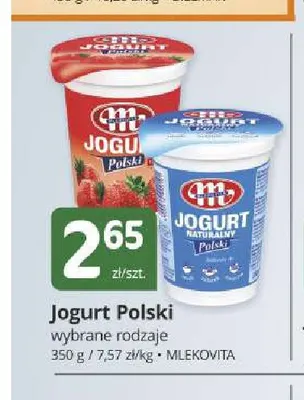 Jogurt Polski Mlekovita promocja w Marketvita