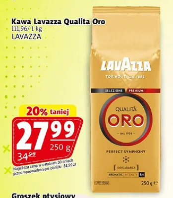 Kawa ziarnista Lavazza Qualita Oro promocja w Prim Market