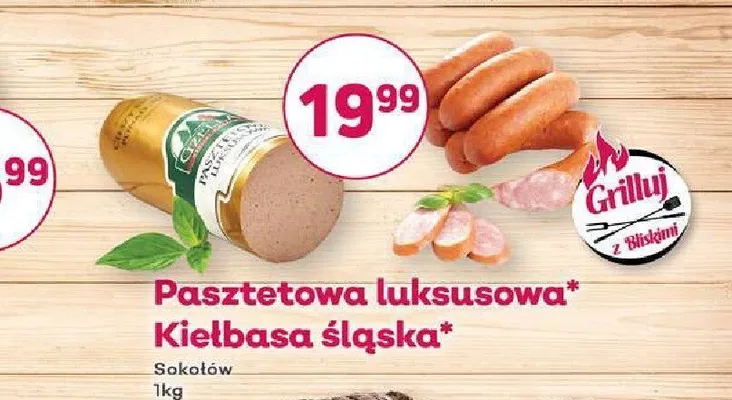 Kiełbasa śląska Sokołów promocja w Bliski