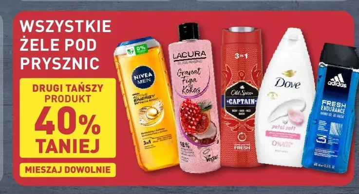 Żel pod prysznic Adidas Fresh Endurance promocja w Aldi