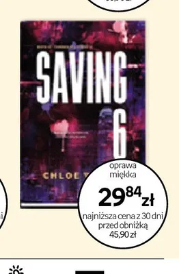 Książka Saving 6 Chloe Walsh oprawa miękka promocja w Empik