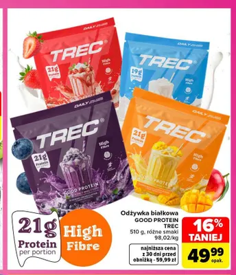 Odżywka białkowa Good Protein Trec promocja w Carrefour